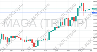 Accurate prediction 1810 - MAGA (TRUMP) hit $4.59