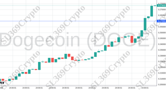 Accurate prediction 2366 - Dogecoin (DOGE) hit $0.26